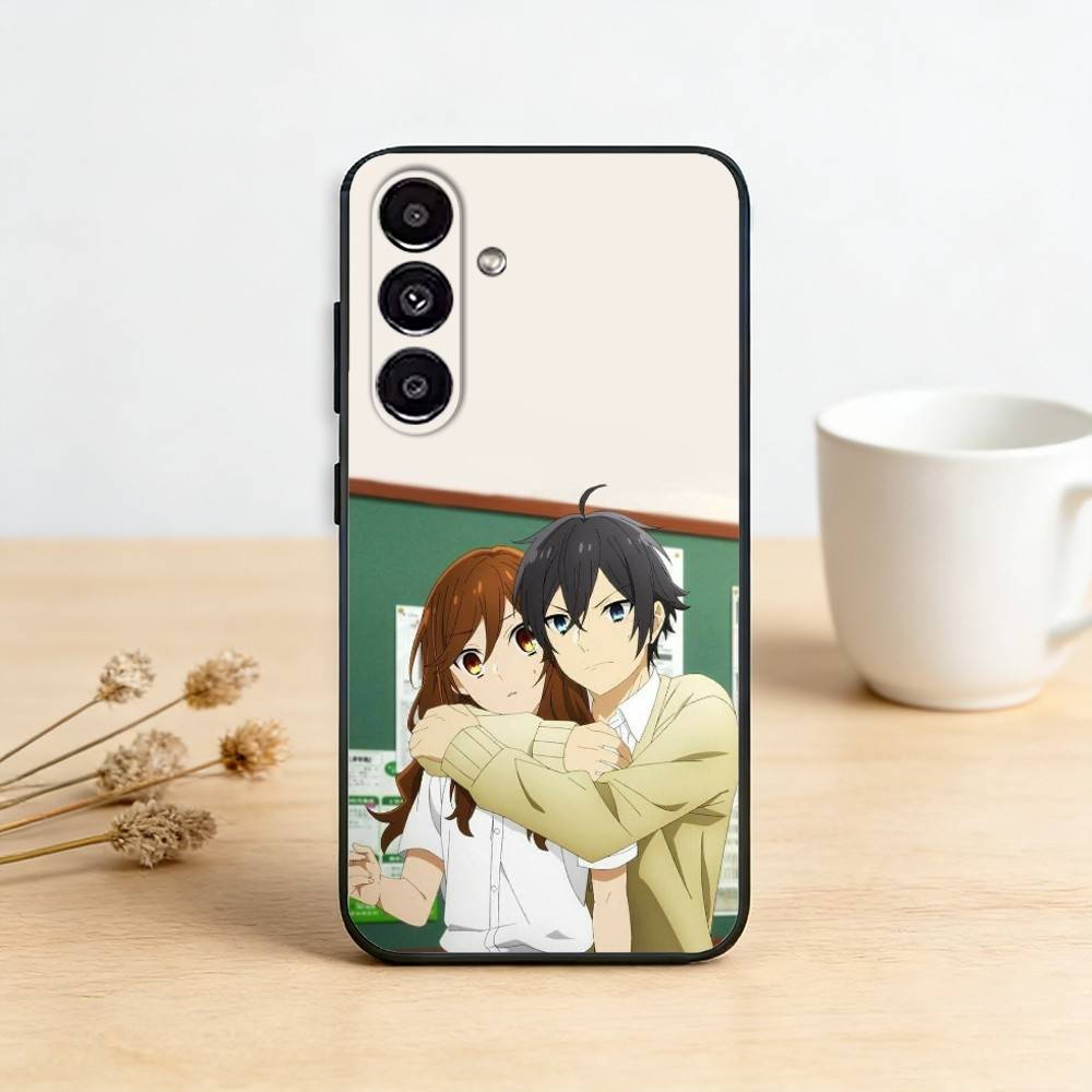 A-Anime H-Horimiya Phone Case For Samsung Galaxy A91,80,73,72 ,71,53,52,32 ,31,22,21s,20,Soft Black Case