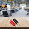 Audio Equipment Setup Audio Speaker Binding Post Gold Plated Terminal 4mm Diameter Of The Tail Hole Maximum Signal Transmission