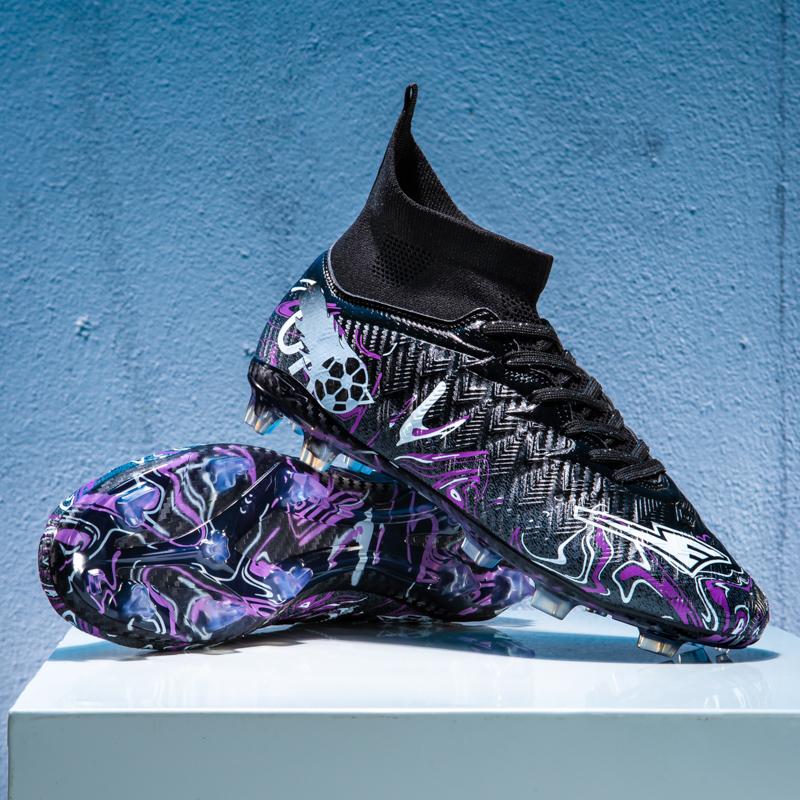 New Professional Unisex Soccer Boots Anti-Skid Football Shoes Outside Drop Shipping Futsal Match Training Sport Athletic Shoes