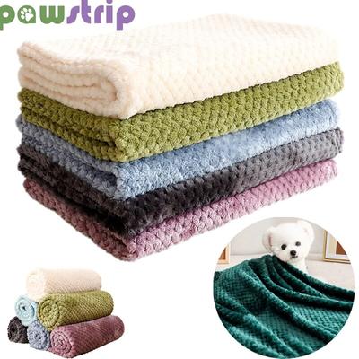 Haustierdecke, Winter, warme Haustiere, Schlafmatten für Hunde und Katzen, weich, verdickt, Hundebetten, Decken für Welpen, Katzen, Sofakissen, Heimtierbedarf