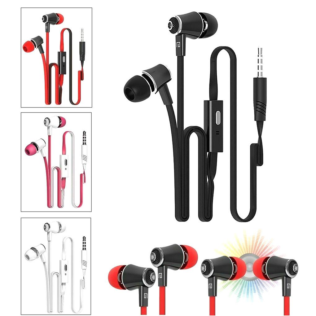 3\.5mm Sport Wired In\-ear Earphone Portable Gaming Headset Bass Stereo Earphones with Noise Reduction Microphone for Music MP3