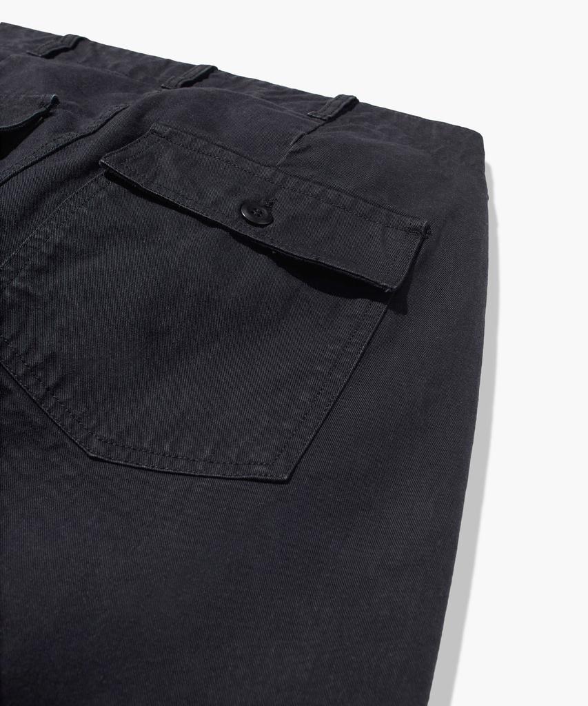 Noa (U) Pleated Fatigue Pants Black
