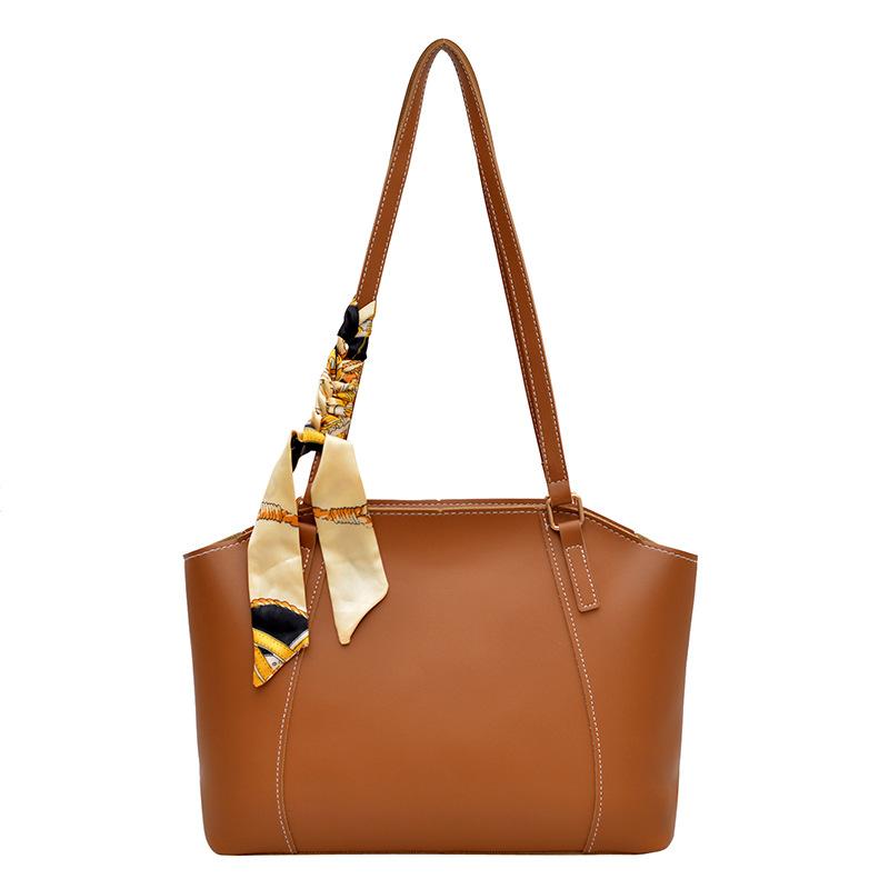 Weiche Leder Mode Tragetasche Retro Lässige Schultertasche Neue Große Kapazität Pendlertasche
