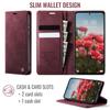 For Xiaomi Poco M8 Pro 5G/Redmi Note 15 Pro+ 5G (Global) Case CASEME 033 Series RFID Blocking Wallet Stand Calf Texture Leather Phone Cover