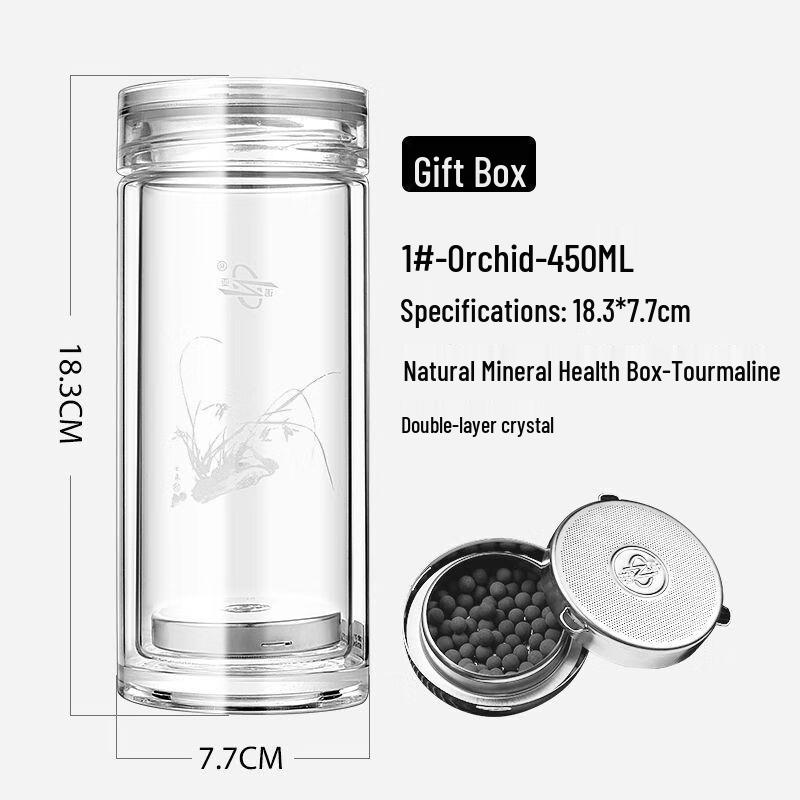 Noah Premium Double-Wall Crystal Glass Mug