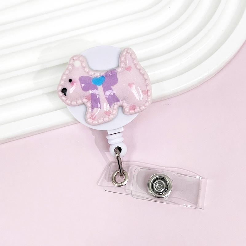 

Id Badge Holder Stylish Badge Holder Clip Staff Badge Holder Lightweight For Nurses Companies Teachers