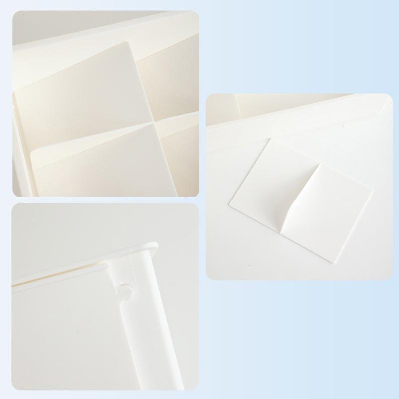 1pc Kitchen Drawer Retractable Storage Box Cabinet Plastic With Detachable Partitions Tableware Storage Box Kitchen Organizer