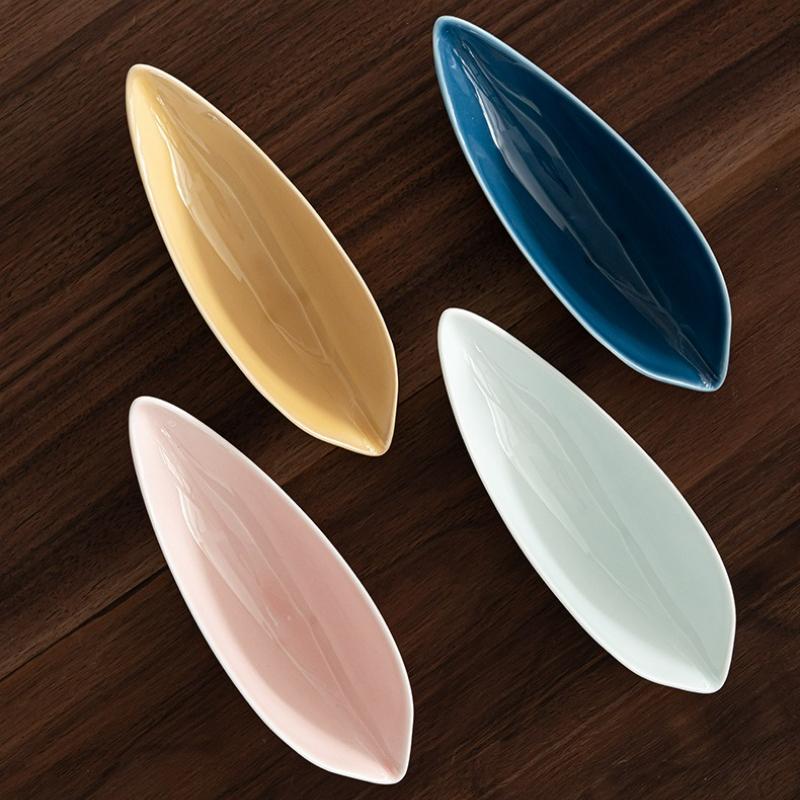 Janpanese Style Ceramic Tea Scoops Kung Fu Tea Ceremony Household Vintage Natural Tea Ceremony Tool Accessories 2025 New