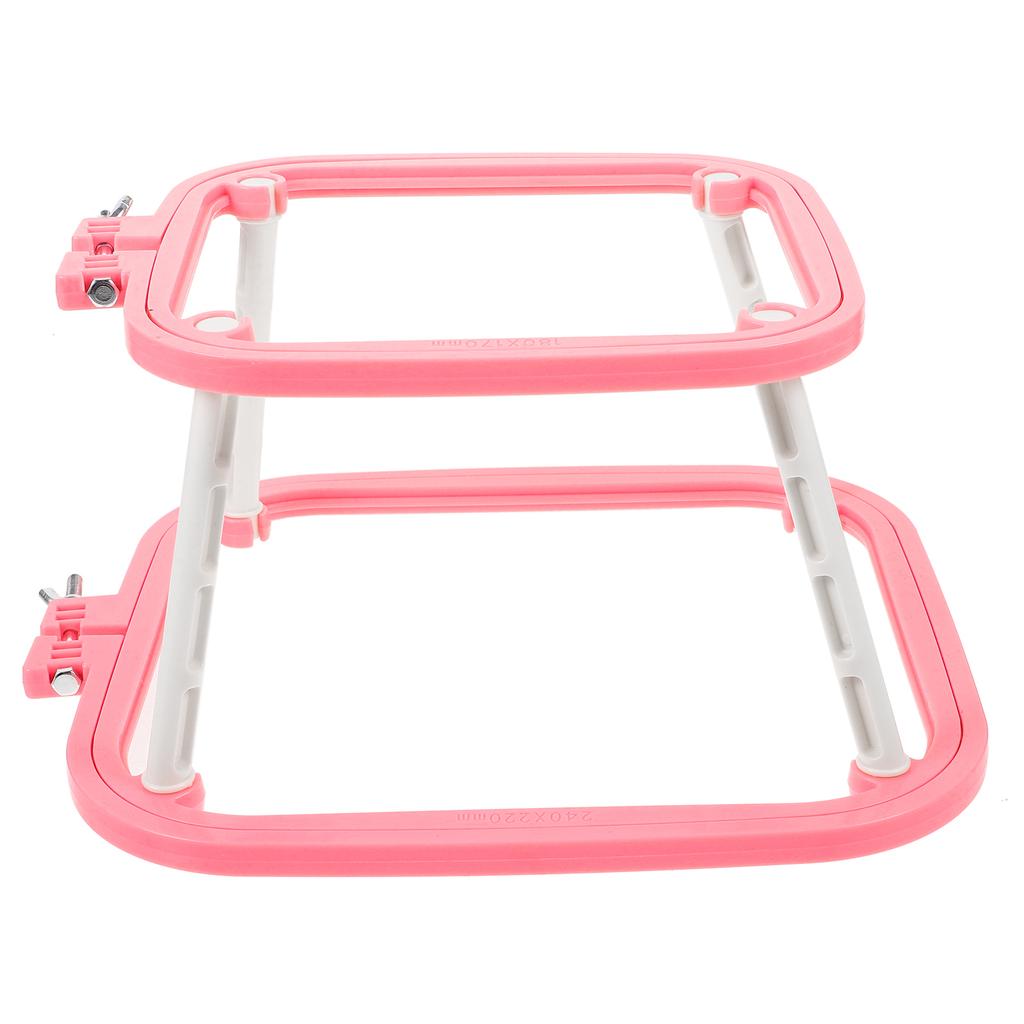 Rotary Tool Embroidery Tools Hoop Needlework Stand Double Layer Support Cross Stitch Circle Bracket Home
