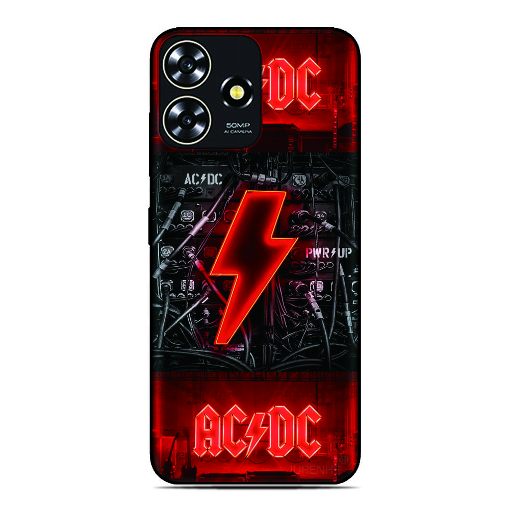 Music AC-DC Phone Case For ZTE Blade V80 V60 V50 Design 4G V30 V40 Vita Axon 60 50 40 Lite 30 Pro 11 V41 Smart A3 A5 Cover