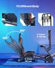 Racing Wheel Stand, Heavy-Duty Simulator Cockpit Steering Wheel Stand with Monitor Stand, Fit Logitech G25,G27,G29,G920,G923, Thrustmaster T300RS,TX