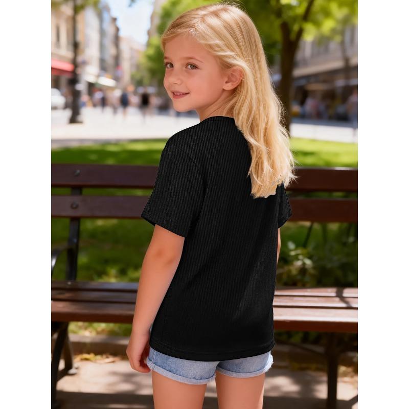 European sizes Kids Quick-Dry T-ShirtRainbow Striped Funny You're A Dumpling (2)- Suitable for Boys and Girls