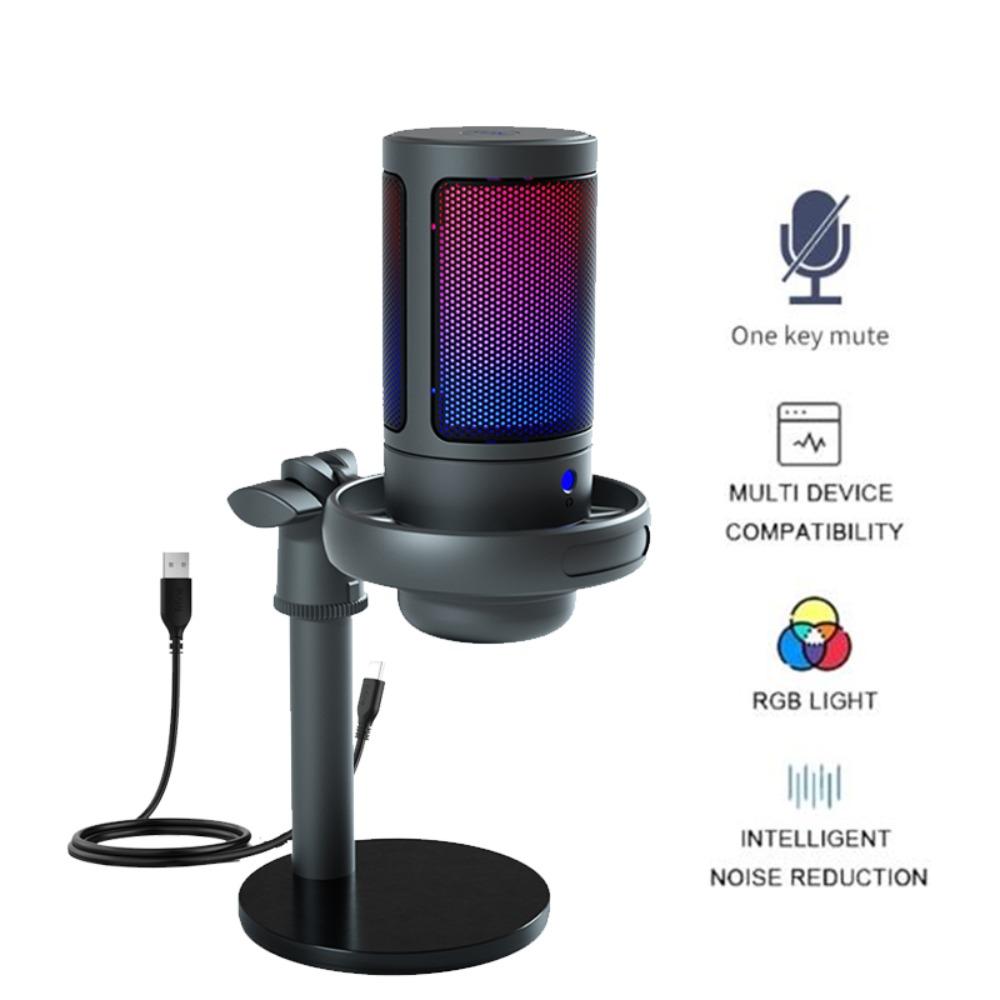 

Профессиональный конденсаторный RGB-микрофон