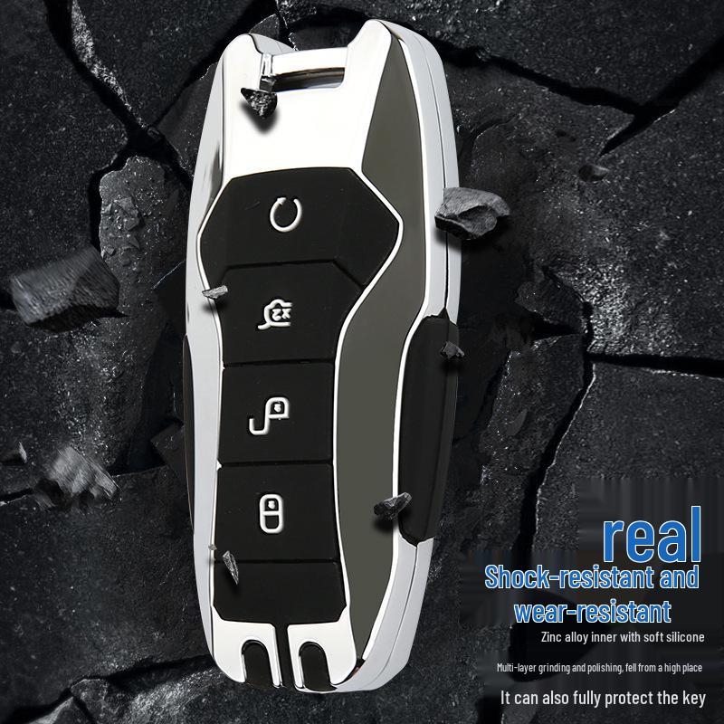 BYD Tang & Qin Pro New Energy Car Key Shell Case for Second Gen