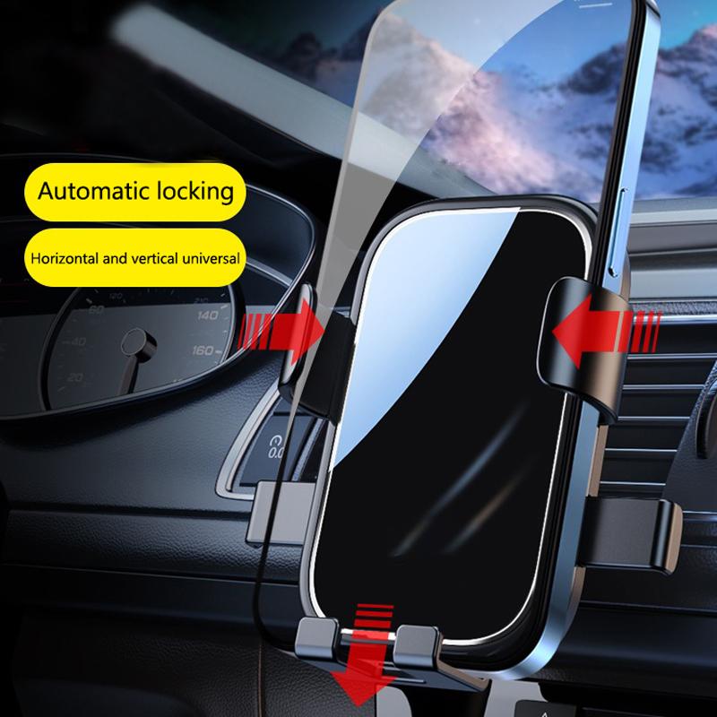 New Car Phone Holder Air Vent Mobile GPS Stand Support For Porsche 911 718 Taycan Panamera Cayenne Macan Cayman Auto Accessories