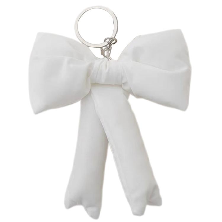 Versatile Keychain Attachment Practical Bowknot Pendant Keyrings Bag Accessory