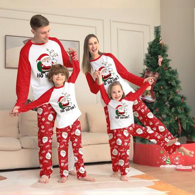 Weihnachten Eltern Kind Familie Set Wohnkultur Weihnachten Pyjamas Zwei Stück Set