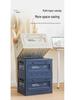 Foldable Plastic Storage Box for Clothes, Books, and Toys
