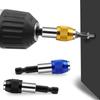 Multifunctional Drill Bit Extender with Universal 1/4” Hex Shank Quick Off Drill Bit Extension Magnetic Bit Holder