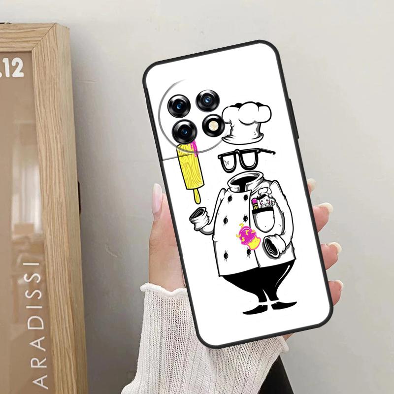 Baking Tools Case For OnePlus Nord 5 CE 2 3 4 Lite N20 N30 OnePlus 15 R 13R 12R 10R 13T 10T 11 12 13 Cover