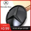 Car Sticker For Benz New Car Grille Emblem 3D Badge Front Grill Logo For Mercedes Benz GLC X253 GLE W166 C292 GLS X166 16-19 Mat