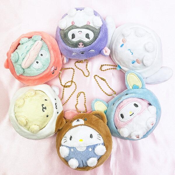 Sanrio Kuromi Hidden Plush Keychain Mascot