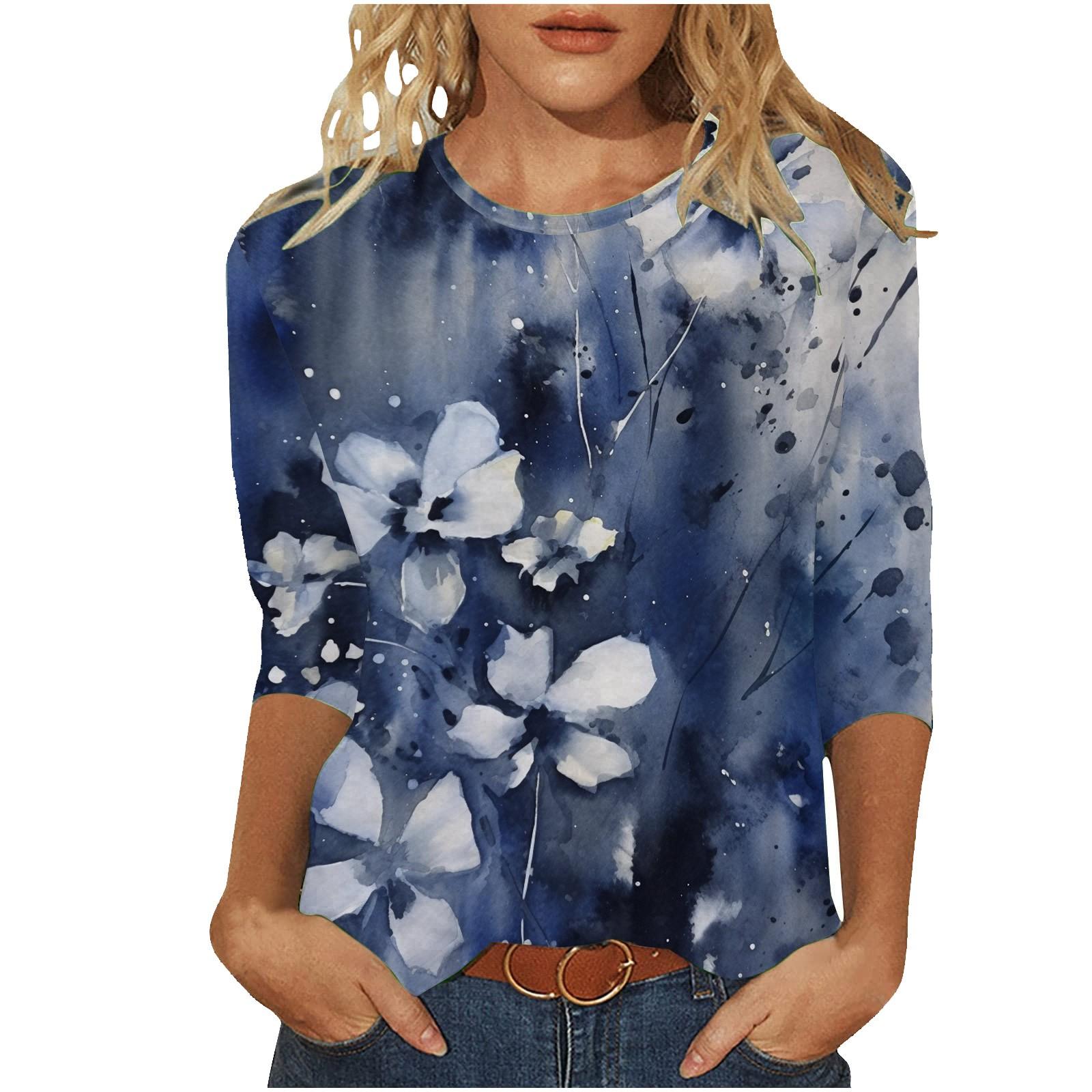 

Летние женские футболки с модным 3D принтом и градиентной футболкой, футболки большого размера для женской одежды, новые топы с короткими рукавами и круглым вырезом XL