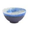 Tori Quail Reisschale "Shigaraki-Keramik" (blau) W511-03