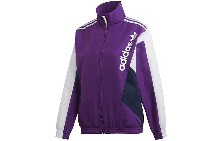 

Adidas Originals Jackets Women s Purple Stand Collar Moderate Other EC2178 30