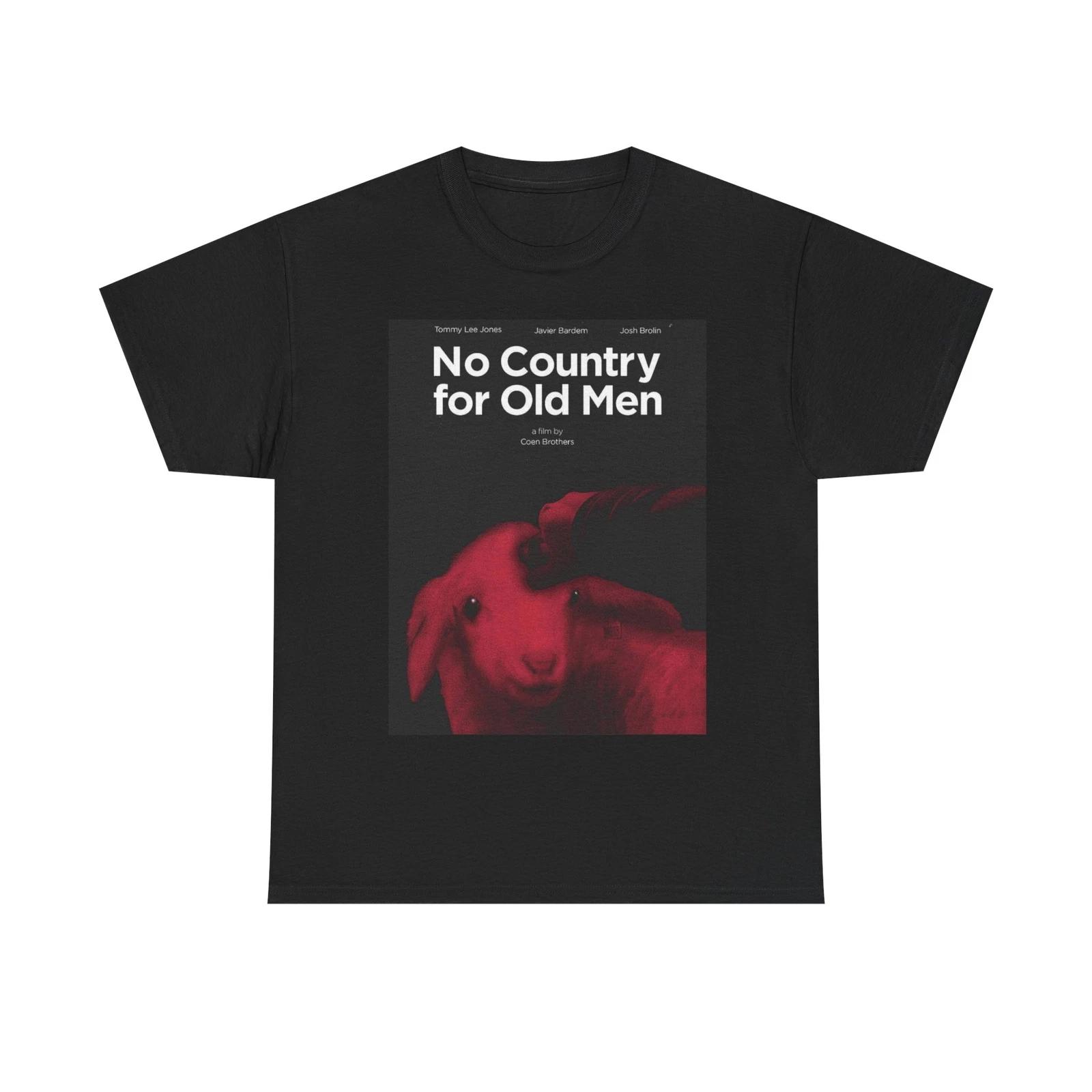Men s and Women s T-shirts No Country For Old Men Retro XXL