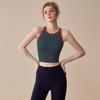 Sleeveless T-sleeve Women's Loose And Comfortable Fitness Sports Top, Summer Quick Drying Breathable Yoga Suit, Girls' Elastic Thin Training Vest