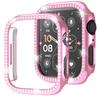 For Apple Watch Ultra 3/Ultra 2/Ultra 49mm Rhinestone Decor Hollow Out Electroplating PC Watch Case