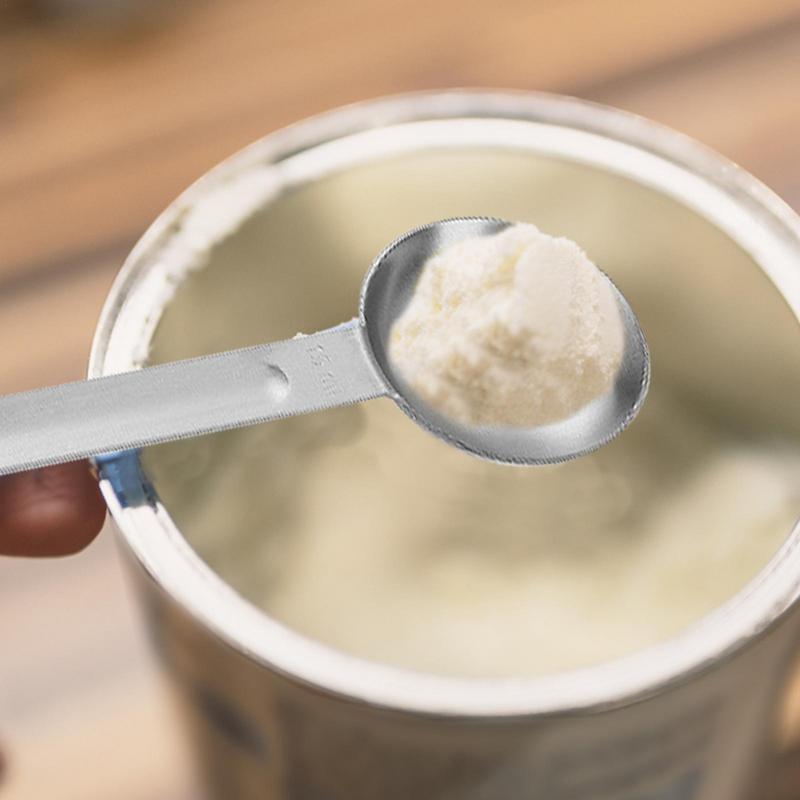 Stainless Steel Coffee Scoop Tea Coffee Measuring Spoon Double End Sugar Coffee Spoon Tablespoon Kitchen Coffee Tool