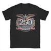 250 Years American Anniversary Accessories Unisex T Shirt Cotton Tee Graphic Printing Tops Tshirt