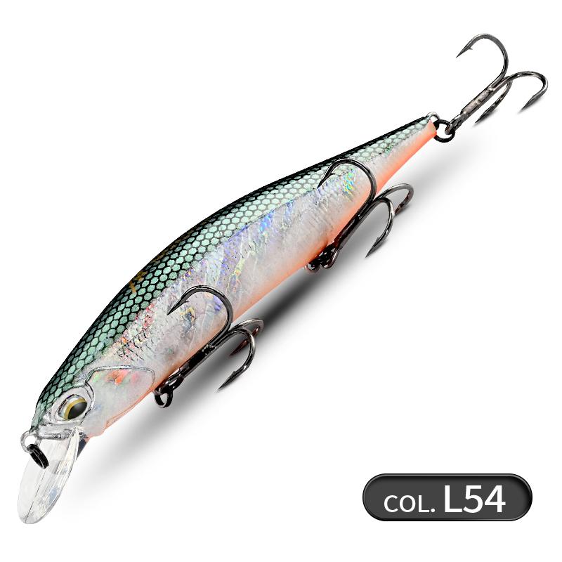MEREDITH JBR-110SP Jerkbait 110mm 17g Tungsten Suspending Minnow Pike Bass JBR-110SP