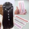 Korean Sweet Butterfly Bean Pod Mini Hair Clips for Girls: Princess Braided Pigtail Decoration