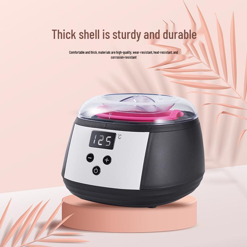 Silicone Wax Melter 500cc, 100W High Power Rapid Wax Melting Machine for Depilatory and Beauty Therapy.