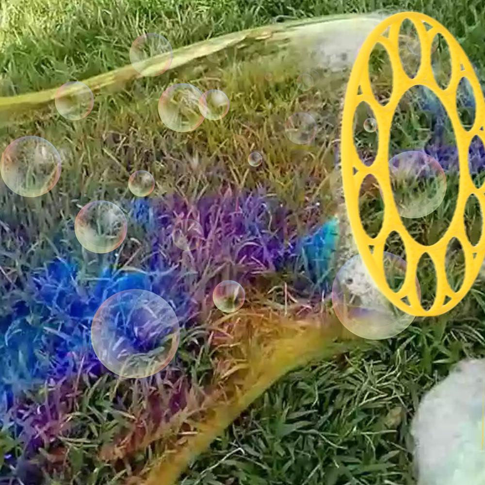 Big Bubble Wands Set Toys Large Bubble Making Maker with Tray for Kids Adult Summer Outdoor Party Favors Gifts Birthday Games
