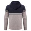 Men's Cardigan Knitted Sweater Autumn and Winter Hooded Thickened Men's Korean Sweater Jacket Warm