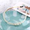Modyle Fashion Full Pearl Hairbands Elastic Flower Women Hair Hoop Bands Headband Bezel Girls Hair Accessories Headdress