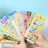 Childrens Cartoon Stationery Stickers 3D Three Dimensional Bubble Small Animal Kindergarten Reward Early Education Gift Lovely
