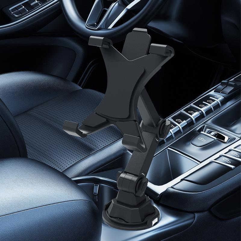 Supporto universale per auto 2-in-1 per porta bicchieri, telefono e tablet