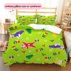 Teletubbies Pattern Bedding Quilt Set  Home Decoration  Gift (1 * duvet cover + 2 * pillowcase  without core)