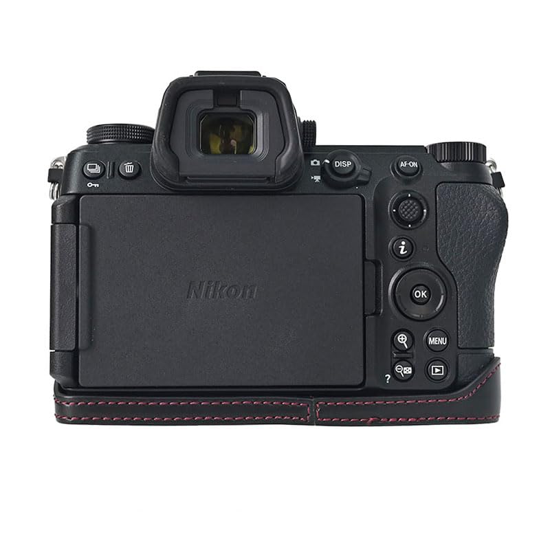 SIUTATDSH PU Leather Camera Case for Nikon Z and Z 6iii Features include and portable tripod as well as battery 6m3, Z6iii, Cameras. shockproof,