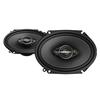 Haut-parleurs Voiture - PIONEER - TS-A6881F - 4 Voies Elliptiques - 350 Watts - Sensibilité 90 dB