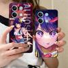 Anime Oshinoko AI Hoshino Phone Case for Xiaomi Redmi Note 14 13 12 11 S Pro Plus 4G 5G Colorful Printing Cover Pretty Luxury