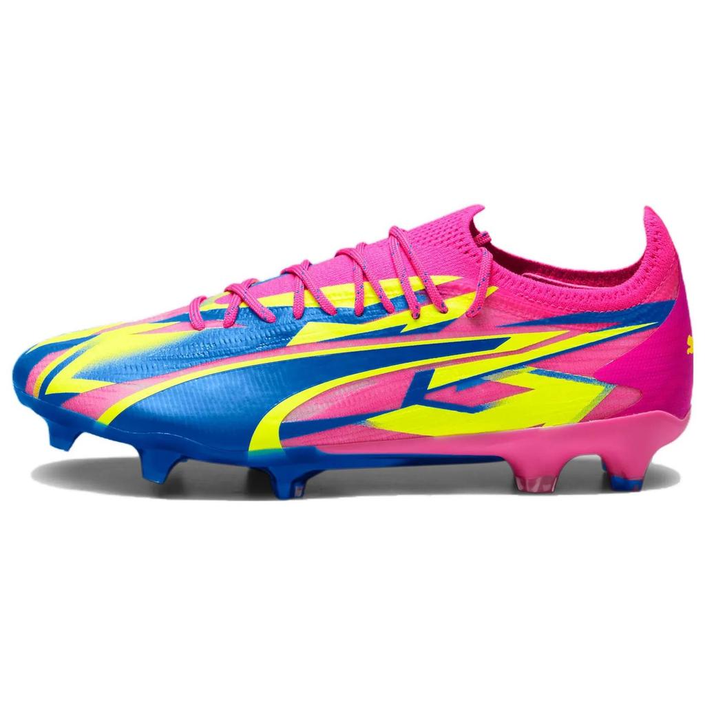 Puma Ultra Ultimate FG AG 'Energy Pack' (Unisex) Luminous Pink / Ultra Blue / Yellow Alert Soccer Shoes 107540 01