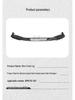 BMW M2 G87 R44 Style Carbon Fiber Front Lip Spoiler Diffuser