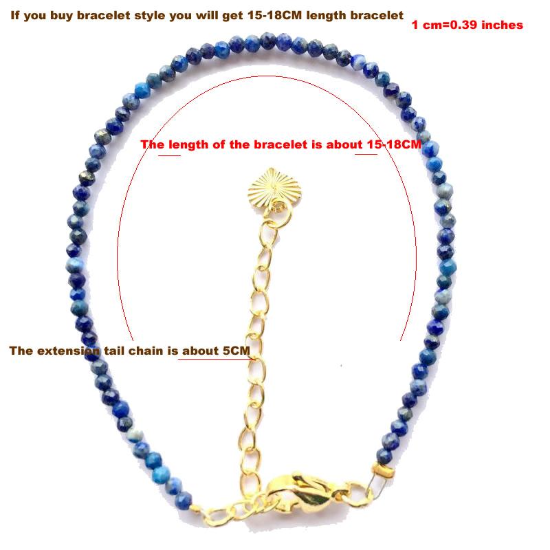 Cutting Flash Beads Gemstones for Men and Women Necklace Bracelet Crystal Quartz agate Choker Jewelry Party Gift Fashion 2-3mm