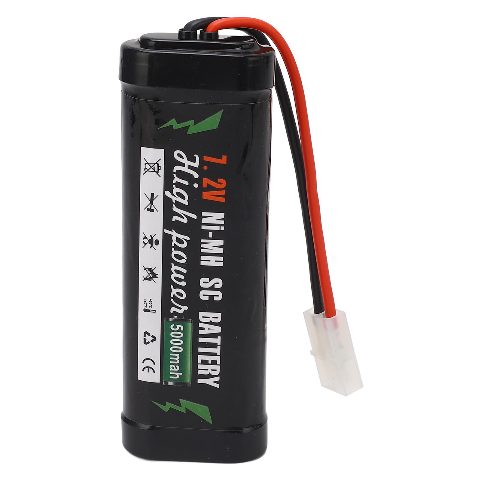 

7.2V Li-Po Акумулятор для RC Моделей 5000mAh із Захистом від Перезаряду RC Акумулятор для Живлення Високошвидкісних RC Автомобілів